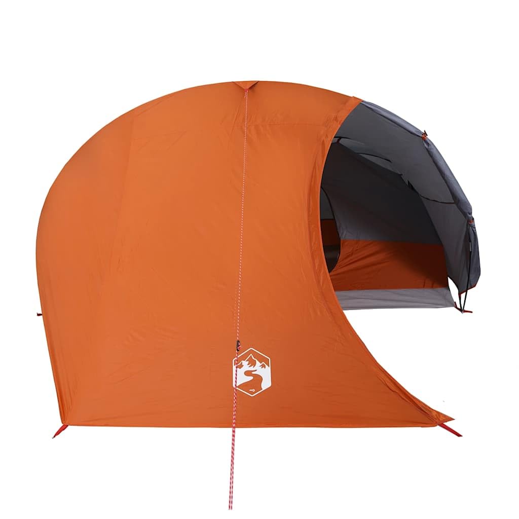 Genérico Tienda de campaña iglú para 4 Personas Impermeable Naranja,Deportes,Actividades al Aire Libre,Camping y Senderismo,Tiendas de campaña-94729