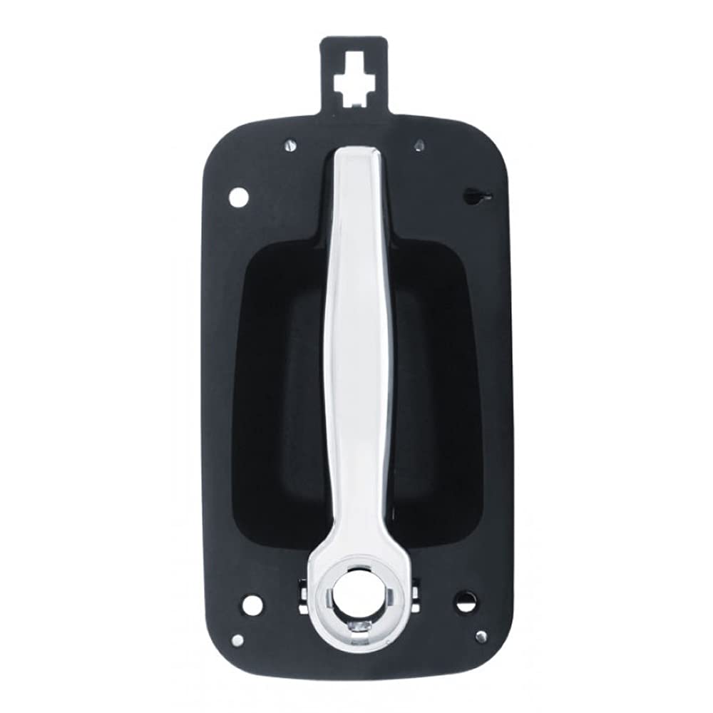 United Pacific 40798 Chrome Plated Plastic Exterior Door Handle for International Prostar, Molded Ba
