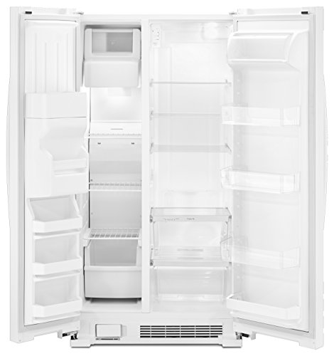 Kenmore 36" Side-By-Side Refrigerator And Freezer With 25 Cubic Ft. Total Capacity, White #TOP1