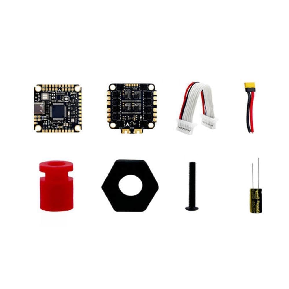 Aocoda RC F405 V3 Stack Flytower BLS 60A 4in1 ESC 30x30mm FC ed ESC Combo per la configurazione INAV Betaflight con Bluetooth Blackbox FPV Flight Controller di volo compatibile con modelli simili
