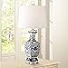 Barnes and Ivy Iris Asian Chinese Jar Style Table Lamps 28