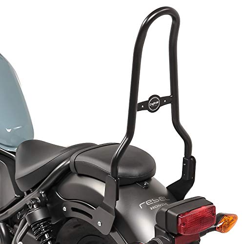 Respaldo L3 Compatible para Honda Rebel 500 17-25 con Portaequipaje Negro