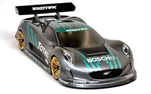 EXOTEK Racing - J-Zero 1/10 190mm USGT Race Body, Clear Lexan w/ Wing