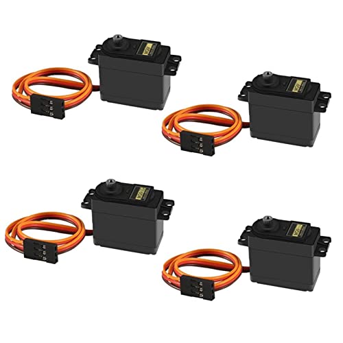 ZHITING 4 PCS MG99 Micro Servo Avión Servo,para RC Helicóptero Avión Vehículo Automóvil Modelos de Barco