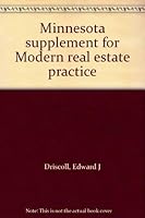 Minnesota supplement for Modern real estate practice 0884624919 Book Cover