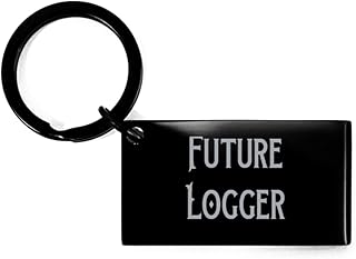 Gag Logger Gifts, Future Logger, Best Graduation Keychain for Friends from Colleagues, Logger Birthday Gift Ideas, Logger Themed Birthday Party, Logger Birthday Cake, Logger Birthday Decorations