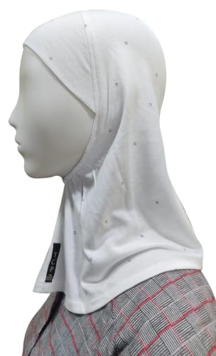 Image of TCP Women's Ninja Beige Jersey Cap, under scarf Neck Covering Hijab Tube cap Age 16+ years