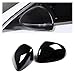 For Mercedes for Benz C Class W206 C200 C260 C300 2022 UP Rearview Side Mirror Cover Wing Cap Exterior Door Rear View Case Trim Carbon(Gloss Black)