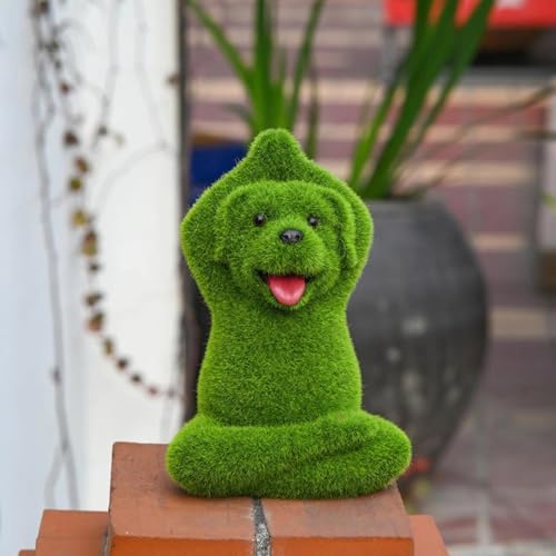 Statue détaillée en résine de chien rigide résistante aux UV - 3