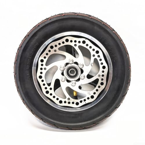 10 Inch Electric Scooter Tubeless Tire 10X2.125 Replacement Wheel Tyre Kick Scooter Whole Tire(With Disc brake)