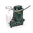 Zoeller 53-0016 1/3 HP 43 GPM 1-1/2-Inch Discharge M53 Mighty-Mate Automatic Cast Iron Sump Pump with Vertical Float Switch