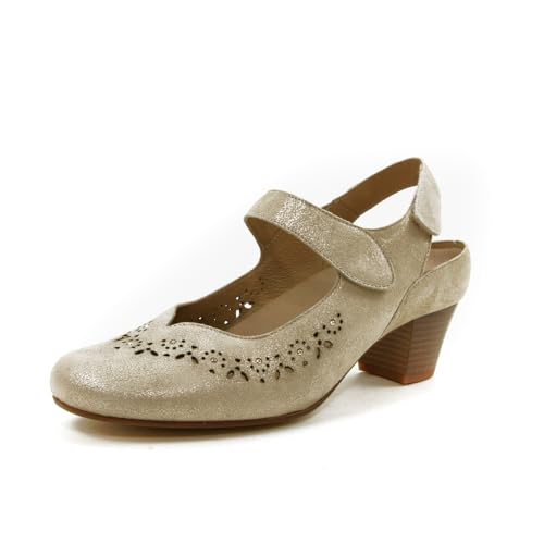 PieSanto - Mercedes 250326 para: Mujer Color: Beige Talla: 37