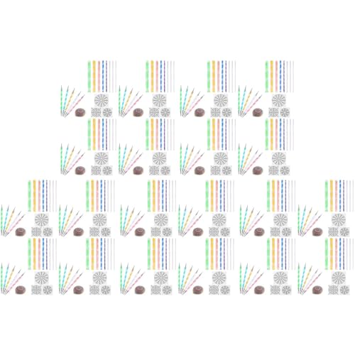 Outils Peinture Roches et Mandala 320 Pcs : Stylet Boule et Pochoirs pour Points Parfaits - 2