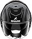SHARK, Modularer Motorradhelm OXO RYDGER Anthracite Blue Black ABK, L