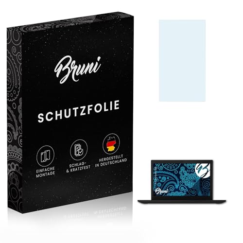 Bruni Schutzfolie kompatibel mit Lenovo ThinkPad X280 Folie, glasklare Bildschirmschutzfolie (2X)