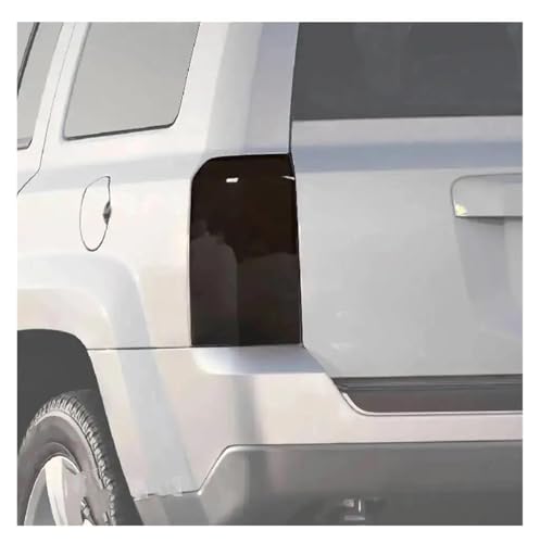 Protector de luces traseras coche para renovar Jeep Patriot negro 3