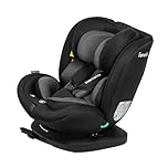 Lionelo Bastiaan i-Size Seggiolino Auto Evolutivo 4-in-1 per bambini 0-12 Anni (40-150 cm) ISOFIX e l'ultima Norma R129 Opzione Rivolto All'indietro, 21 Regolazioni, Girevole 360° Protezione Laterale