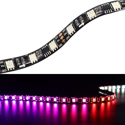 Tira LED RGB digital direccionable 5M 30 LEDs DC12V miniatura 7
