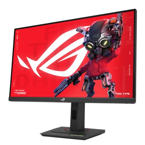 ASUS ROG Strix XG27UCS 27 Zoll Gaming Monitor (4K UHD 3840x2160, 160Hz, 1ms GTG, Fast IPS, ELMB Sync, USB-C, G-Sync kompatibel, HDR, DisplayWidget, Stativanschluss)