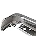BEZT New Chrome Rear Left Bumper Bar Ends Cap Cover For 2017-2022 Ford F250 F350 With Parking Sensor Holes (chrome5)