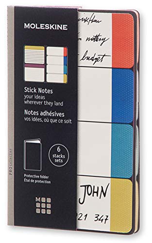 Moleskine PRO Stick Notes, Soft Cover, Pocket (3.5