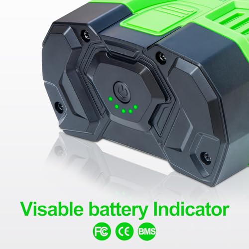 Image of DTK Battery Replacement for EGO 56V Battery 2.5Ah Batteries Compatible with BA1400T BA2800 BA4200T BA5600T Lightweight and Easy to Carry 2Packs