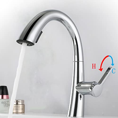 Grifo de lavabo giratorio monomando que elimina salpicaduras en baño 2