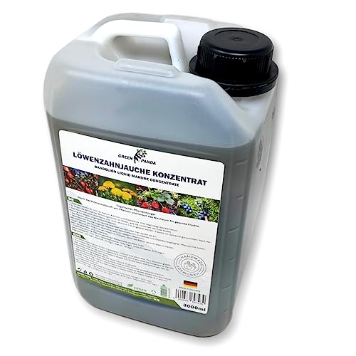 GreenPanda Löwenzahn Jauche - 3L Universaldünger flüssig -...