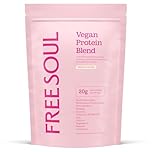 Free Soul Vegan Protein Powder | Formulated for Women | 600g | 20g Protein with Added Nutrients | Gluten & Soy Free Plant-Based Nutrition Shake | Pea & Hemp Isolate Protein | Vanilla Flavour