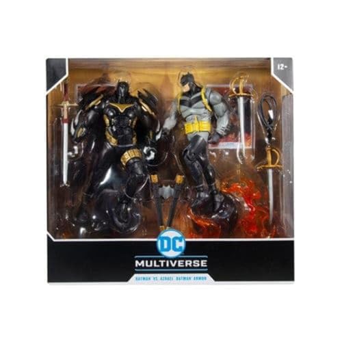 Mcfarlane Tm15455 Dc - Confezione Multipla Da Collezione Dc Knight Batman Vs Azbat, Multicolore, 15455
