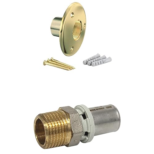 Arcanaute - Applique murale avec raccord - Applique pour fixation de robinet de jardin - Tube...