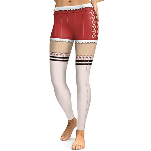 SamMoSon Pantaloni Tuta da Lavoro Set Donna Natale Pantaloni a Vita Intera Vita Alta Elasticizzata Ghette Aderenti Pantaloni a Matita Skinny Pantaloni Lunghi Alti da Donna Divise da Servizio Civile P
