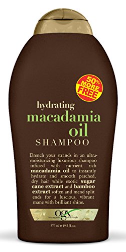 Organix Shampoo Macadamia Oil 19.5oz Bonus(Moisturizing) by OGX
