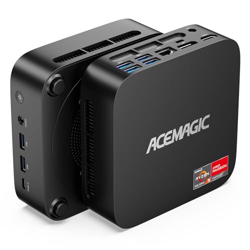 ACEMAGIC K1 Mini PC Windows 11 Pro, AMD Ryzen 5 7530U 16GB 512GB Triple 4K WiFi 6 Mini Desktop - image 1