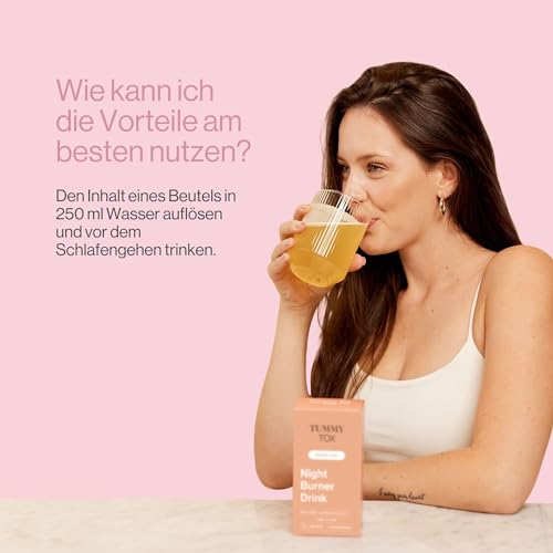 TummyTox Night Burner Drink mit Cholin und Zitronenmelisse