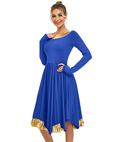 Robe de danse asymétrique pour soirée de gala et célébration