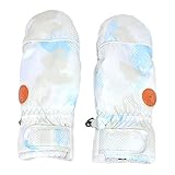 [ユック] スキーグローブ 手袋 ミトン キッズ 雪遊び 女の子 ベビー 男の子 子供 超撥水 スノーミトン スノーボード 防寒 3歳 4歳 5歳 6歳 指なし 幼稚園 保育園 小学校 低学年 雪遊び 耐水圧10000mm【yk25wi291mi】 KM ハーフトーン