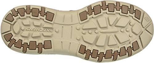 Skechers Men's Creston-Moseco Moccasin, Light Brown, 8 XW US