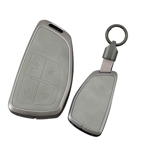 Coque porte-clés anti-choc en zinc pour clé 4 boutons Buick Envision Avenir