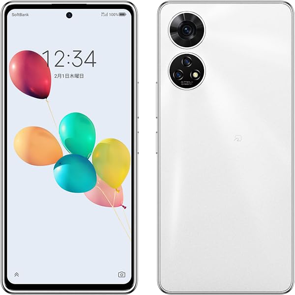 Amazon | SoftBank版 あんしんファミリースマホ A303ZT 本体 SIMフリー