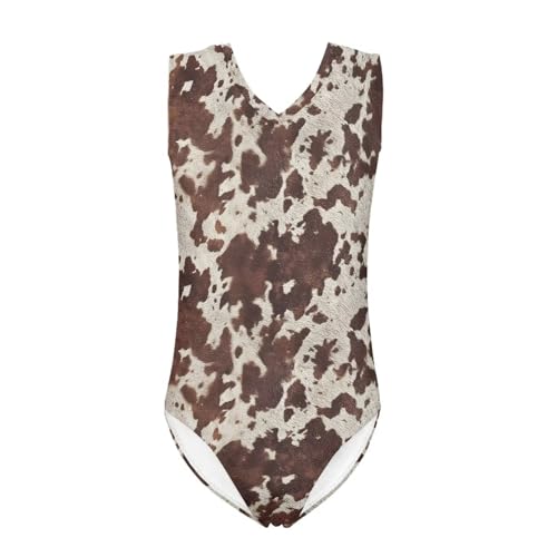 Image of Cartoon Pattern Kids Girls Bathing Suits One Piece Swimsuit Soft & Quick Dry, 5-14Years