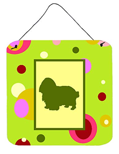 Caroline's Treasures CK1100DS66 English Toy Spaniel Wall or Door Hanging Prints Aluminum Metal Sign Kitchen Wall Bar Bathroom Plaque Home Decor, 6x6, Multicolor