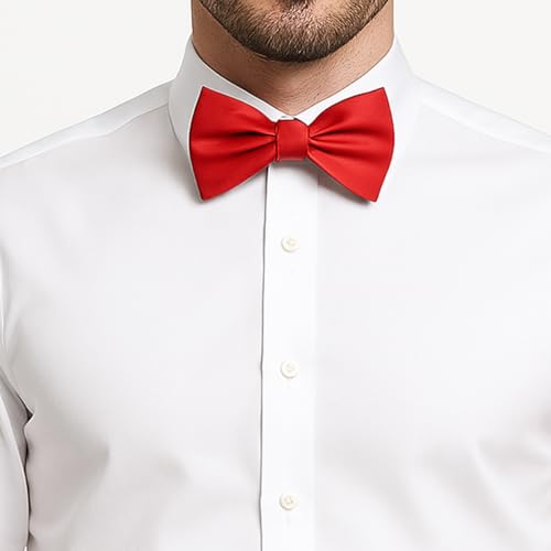Image of TIE STUDIO Men's cummerbund, pocket square bowtie combo | micro | Superior finishing | Packaging - White Box | Size - adjustable & standard | pack of 3 |
