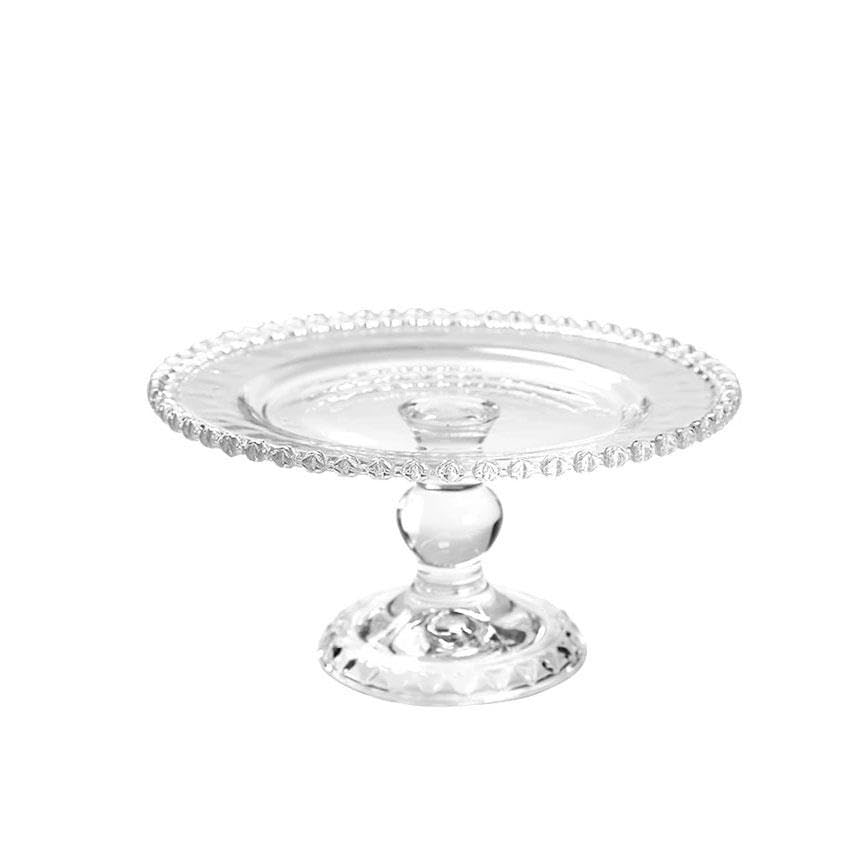 Multiuso Espositore da tavolo dessert con vassoio for torta piedini alti