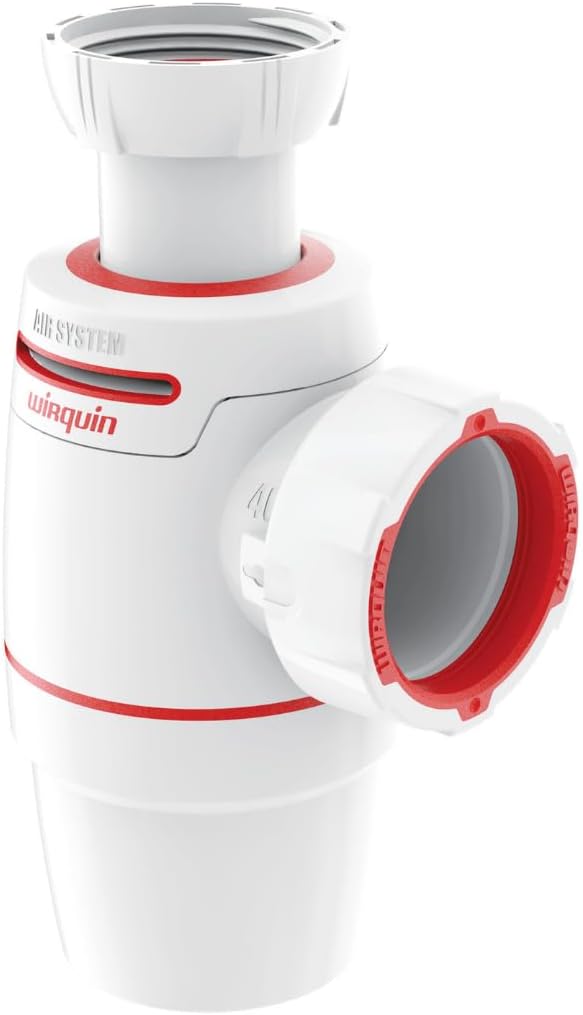 Wirquin 30722156 Neo Air - Sifón fregadero 40mm blanco