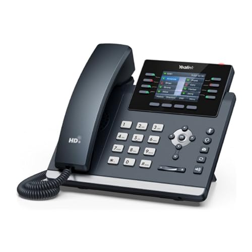 Yealink SIP-T44U VoIP-Telefon avec son HD Optima et deux ports USB pour casques sans fil