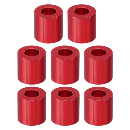 PATIKIL M8A~jEXy[T[ 8 Xy[T[A~jE8.2mm ID x 16mm OD x 16mm LA~jEXy[T[XN[X^hItEh 1/3C`܂M8XN[{gp ԐF