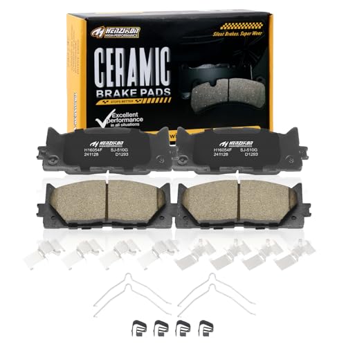 HYFTJYZ Ceramic Front Brake Pads