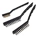 ABOOFAN 5 Sets Wire Brush Industrial Mini Wire Brush Set Portable for Cleaning Polishing
