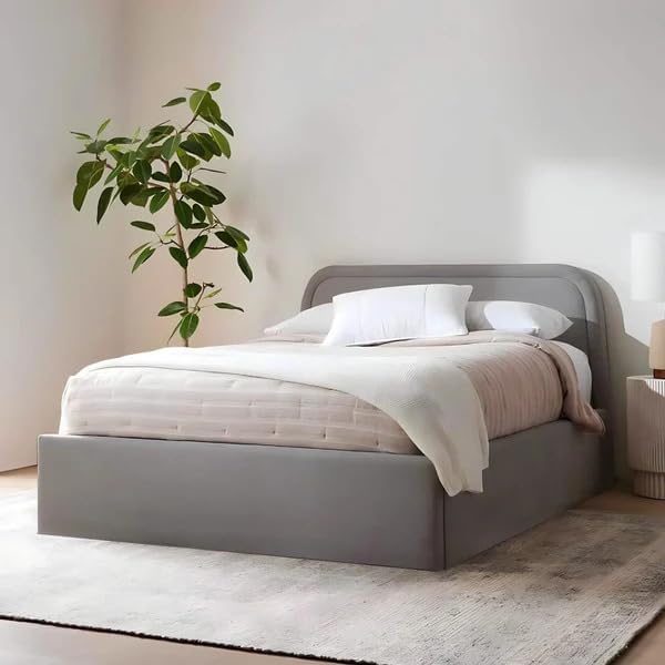 Seagal Wooden Captonian Bed Elegant Modern Design Bed Size 120 x 200 cm - SOF.FUR.5